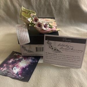 Just The Right Shoe - Poppy *Breast Cancer Diamond Anniversary*